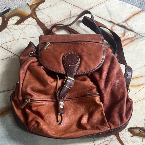 Borbo Giovanni Handbags - Borbo Giovanni Genuine Leather Backpack – Distressed Luxe Vibes
